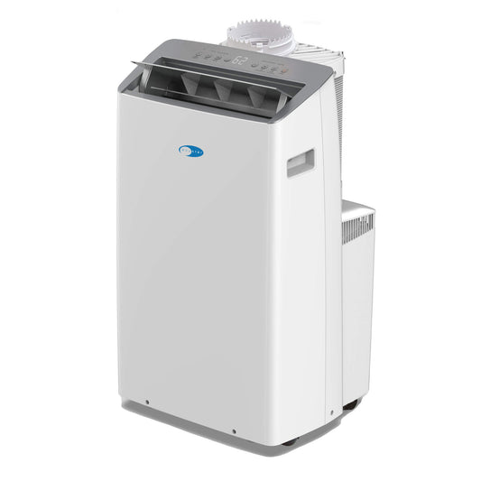 Whynter ARC-1230WNH 14,000 BTU (12,000 BTU SACC) NEX Inverter Dual Hose Cooling Portable Air Conditioner, Heater, Dehumidifier, and Fan with Smart Wi-Fi, up to 600 sq ft in White