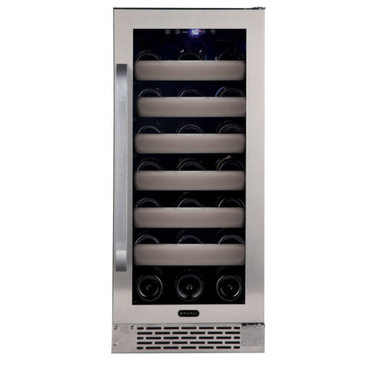 Whynter BWR-331SL Elite 33 Bottle Seamless Stainless Steel Door Single Zone Built-in Wine Refrigerator