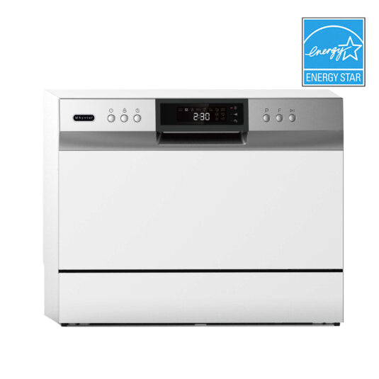 Whynter CDW-6831WES Energy Star Countertop Portable Dishwasher 6 place setting LED – White