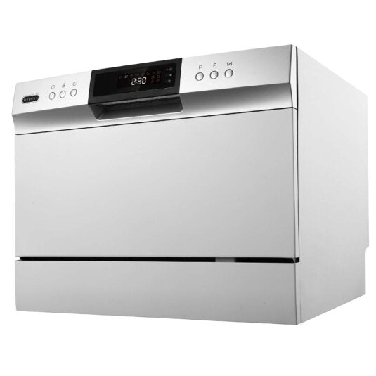 Whynter CDW-6831WES Energy Star Countertop Portable Dishwasher 6 place setting LED – White