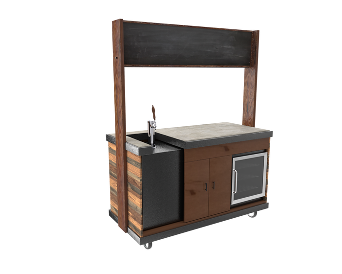 Rustic Coffee Cart