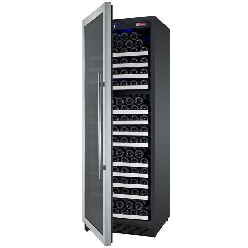 Allavino 177 Bottle Single Zone Stainless Steel Wine Refrigerator
