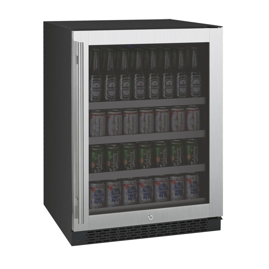 Allavino 24" Wide FlexCount II Tru-Vino Stainless Steel Beverage Center
