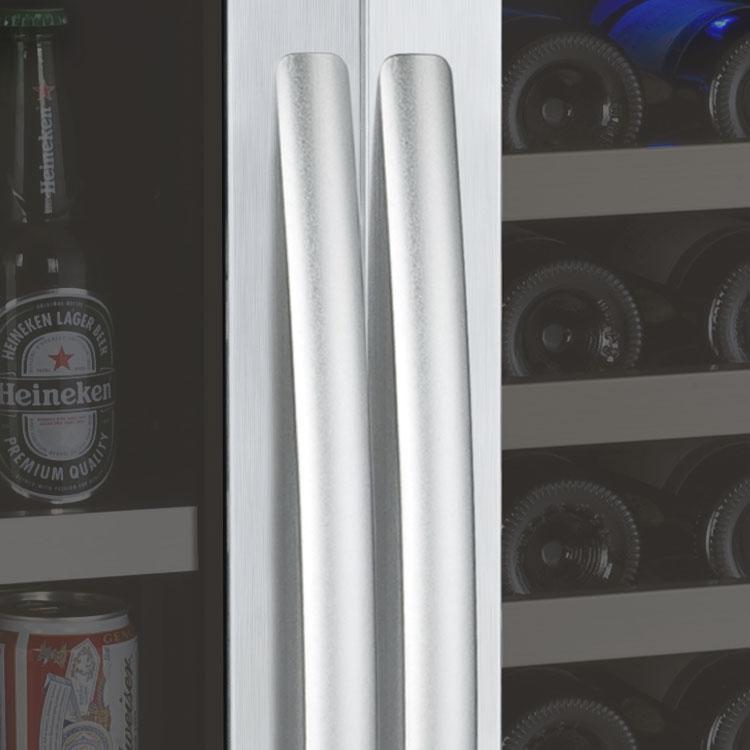 Allavino 56 Bottle/124 Can Stainless Steel Wine/Beverage Center