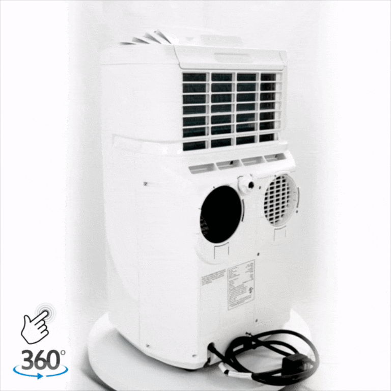 Whynter Eco-friendly 11000 BTU Dual Hose Portable Air Conditioner ARC-110WD
