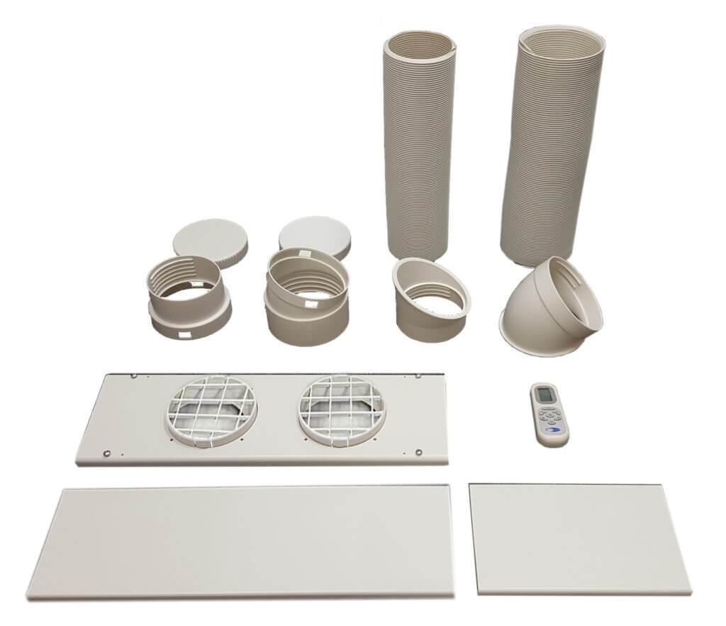 Whynter Elite 12000 BTU Dual Hose Digital Portable Air Conditioner ARC-122DS