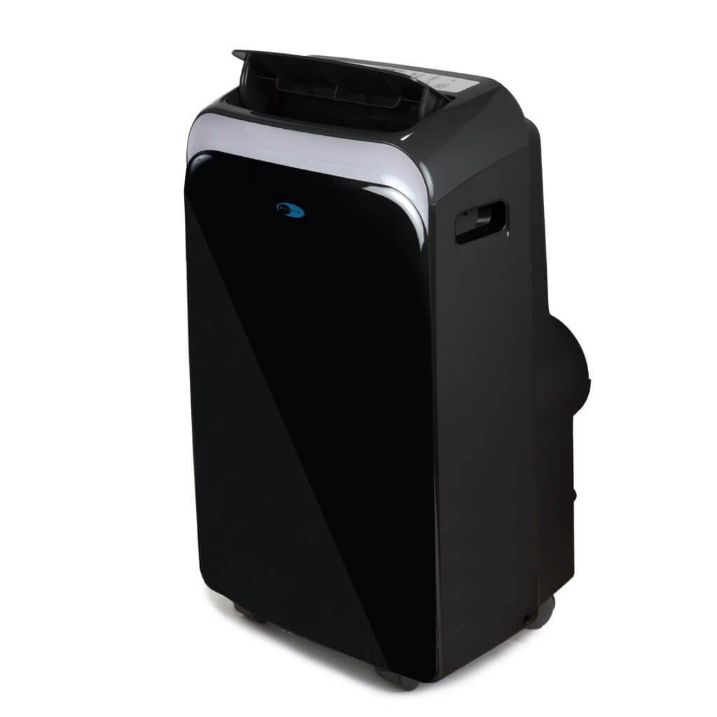 Whynter 12000 BTU Dual-Hose Portable Air Conditioner with Activated Carbon and SilverShield Filter – Black ARC-126MDB