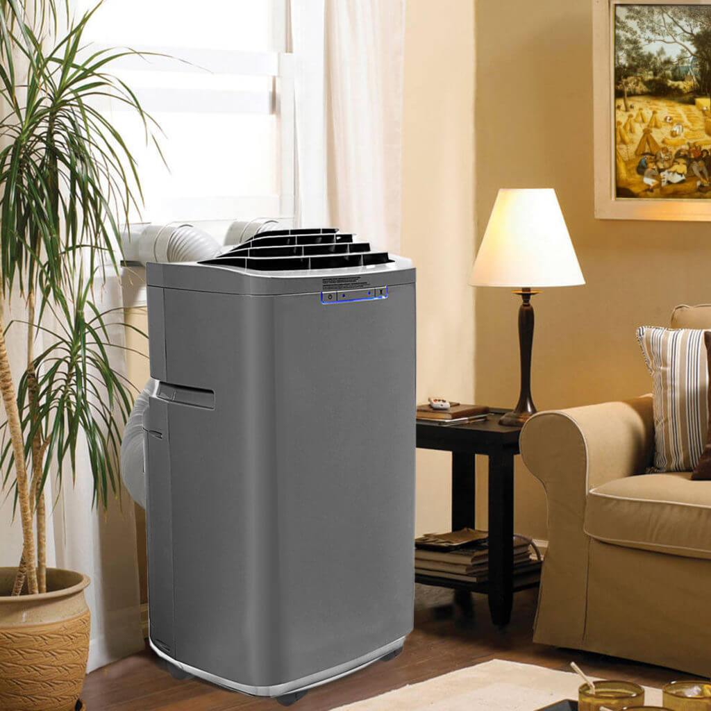 Whynter Eco-friendly 13000 BTU Dual Hose Portable Air Conditioner ARC-131GD