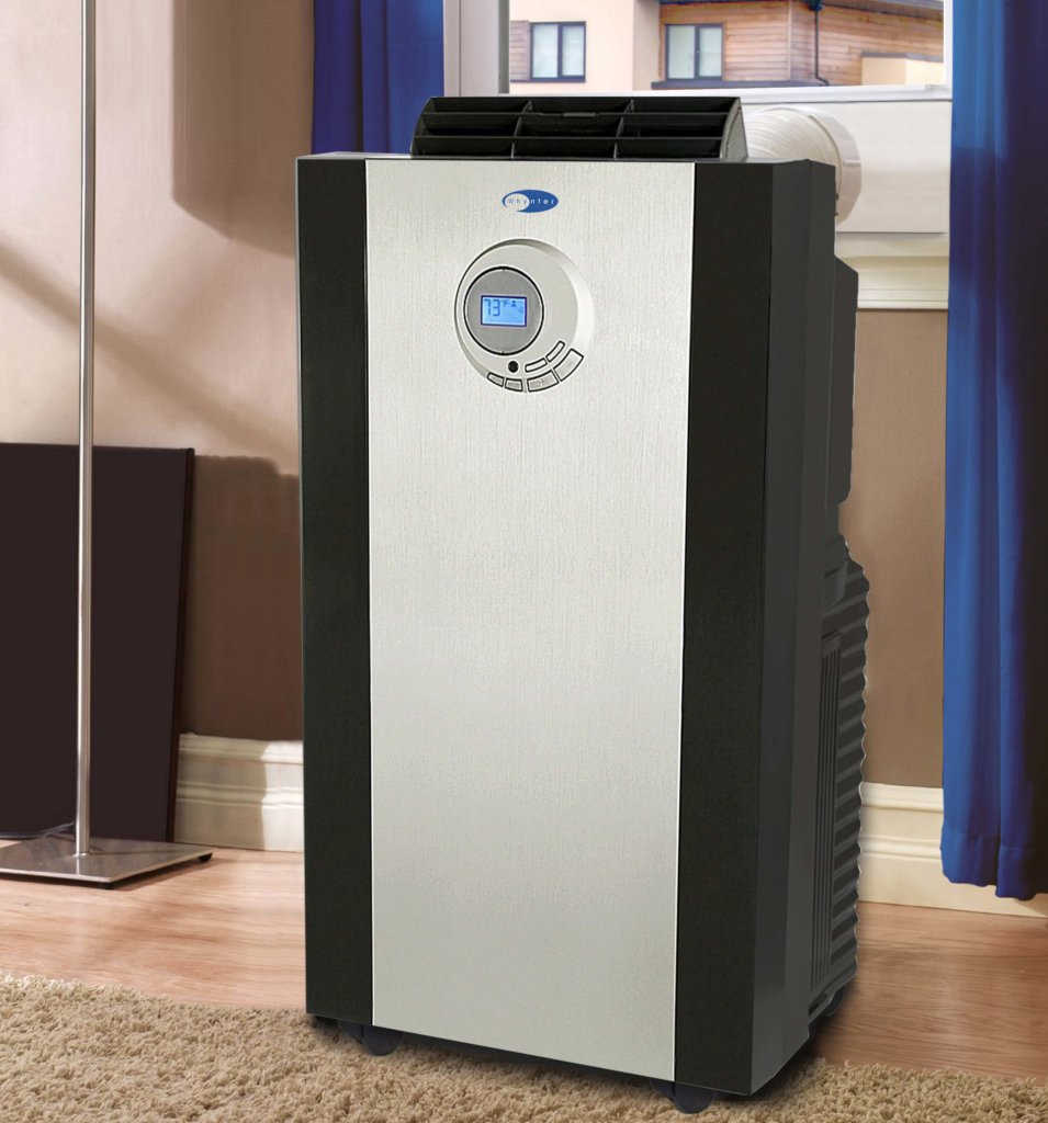 Whynter 14000 BTU Dual Hose Portable Air Conditioner with 3M Filter ARC-143MX