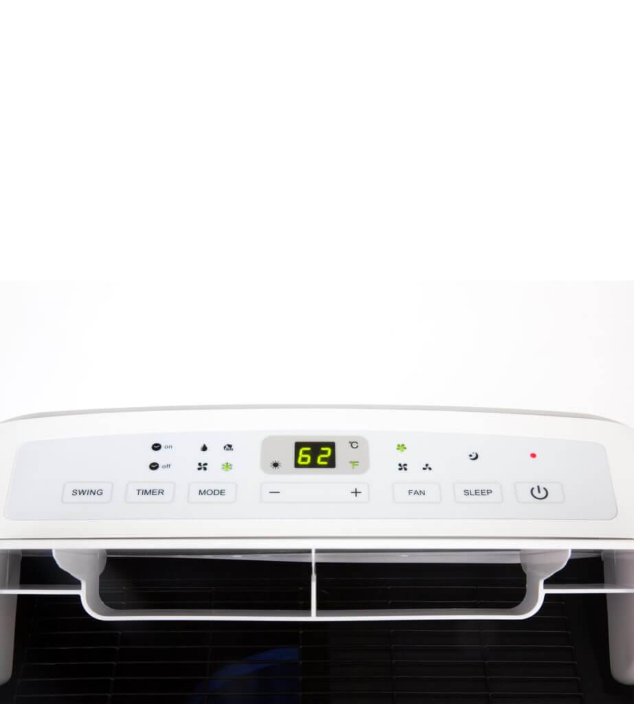 Whynter 14,000 BTU Portable Air Conditioner with Activated Carbon and SilverShield Filter ARC-148MS