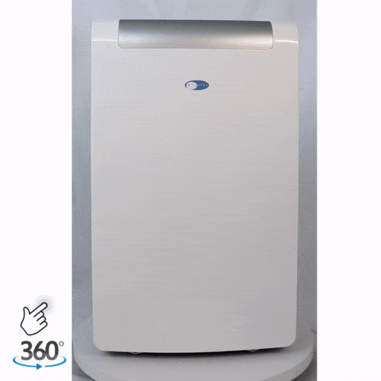 Whynter 14,000 BTU Portable Air Conditioner with Activated Carbon and SilverShield Filter ARC-148MS