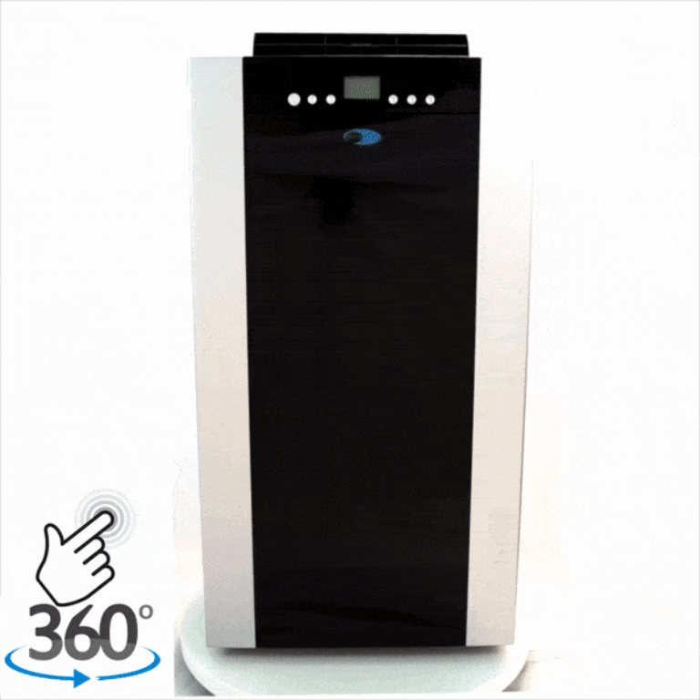 Whynter Eco-friendly 14000 BTU Dual Hose Portable Air Conditioner with Heater ARC-14SH