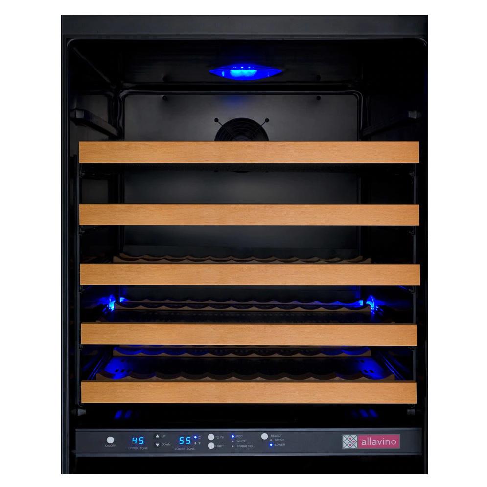 Allavino Flexcount Wine Cellar Refrigerator Two Zone