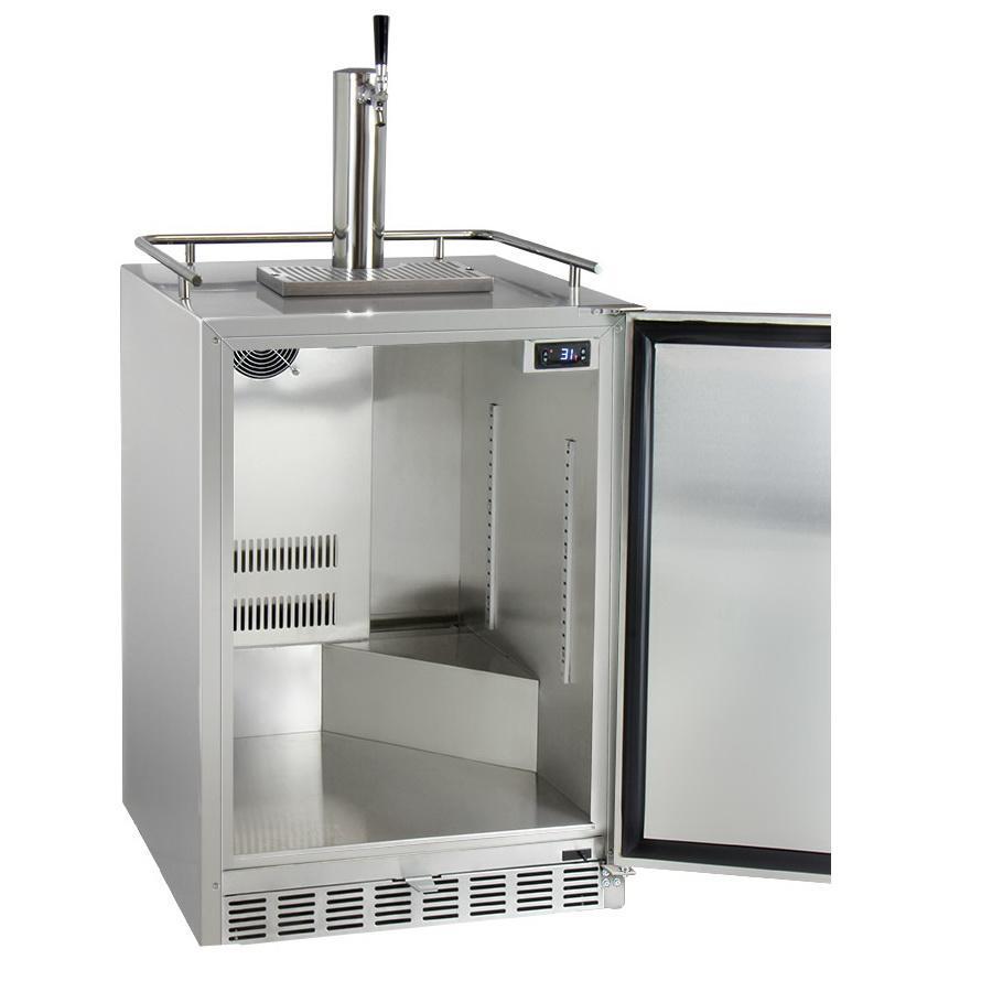 Kegco Full Size Digital Outdoor Undercounter Cold Brew Coffee Javarator - Stainless Steel with Right Hinge