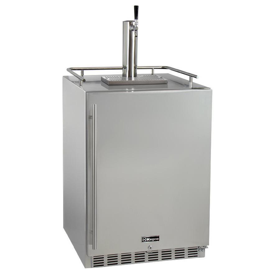 Kegco Full Size Digital Outdoor Undercounter Cold Brew Coffee Javarator - Stainless Steel with Right Hinge