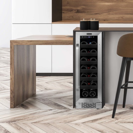 Whynter BWR-208SB 12 inch Built-In 20 Bottle Undercounter Stainless Steel Wine Refrigerator