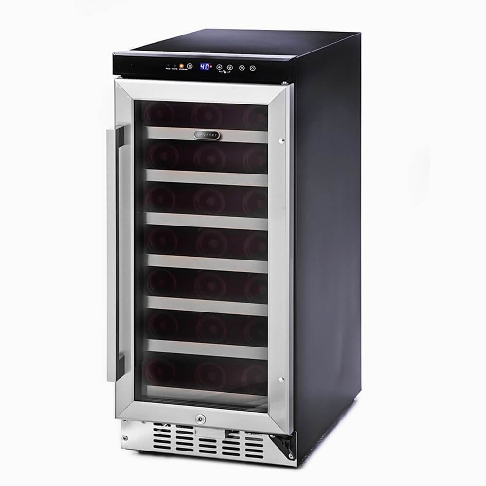 Whynter 33 Bottle Built-In Wine Refrigerator BWR-33SD