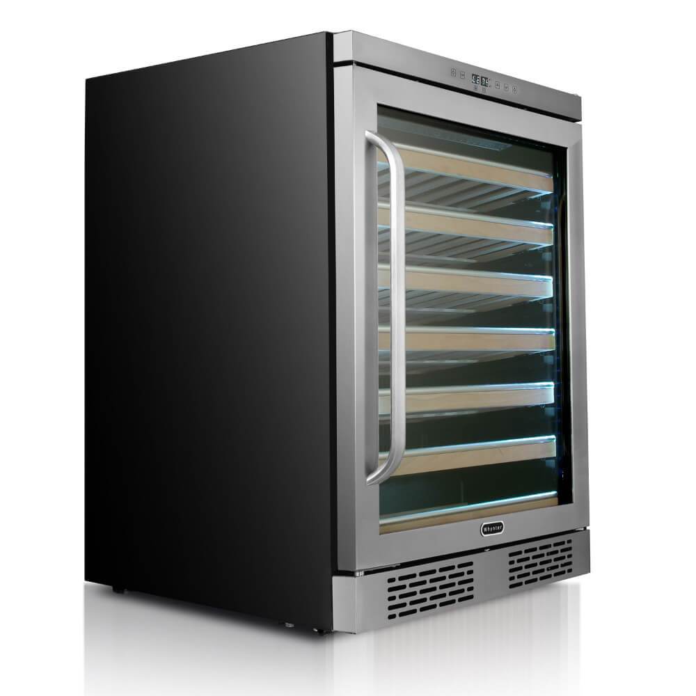 Whynter Elite Spectrum Lightshow 54 Bottle Stainless Steel 24 inch Built