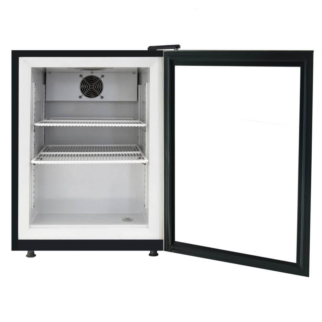 Whynter Countertop Reach-In 1.8 cu ft Display Glass Door Freezer CDF-177SB
