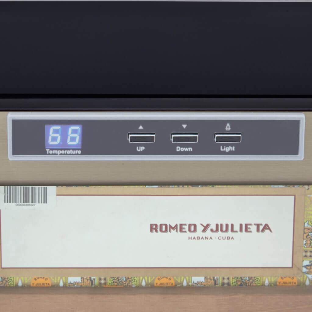 Whynter Stainless Steel 1.2 cu. ft. Cigar Humidor CHC-120S