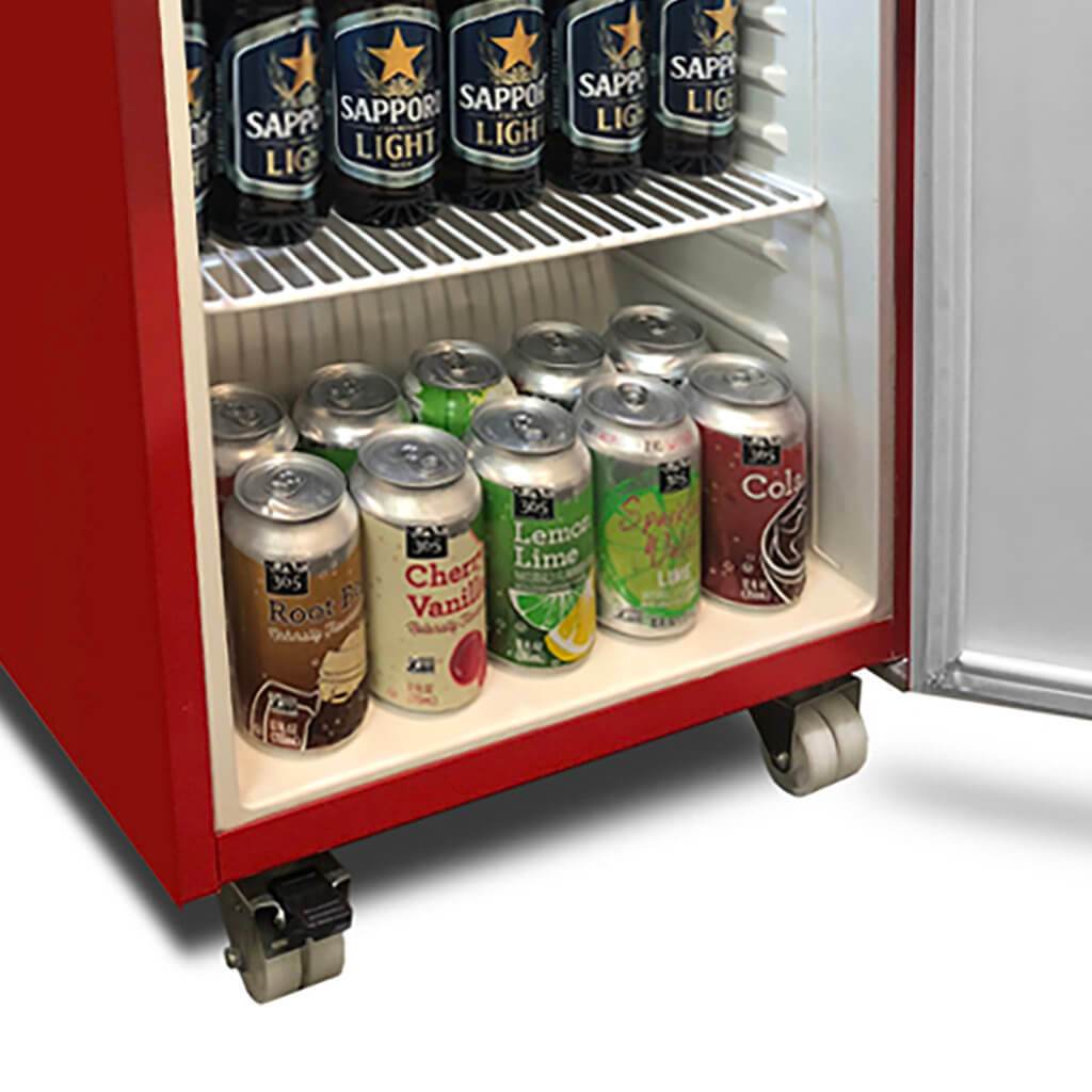 Whynter Portable 1.8 cu.ft. Tool Box Refrigerator with 2 Drawers and Lock TBR-185SR