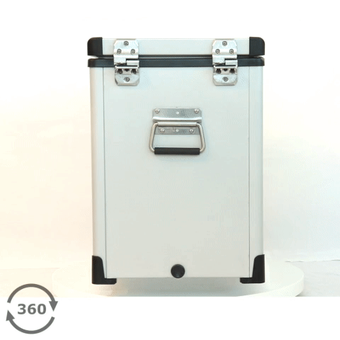 Whynter Elite 45 Quart SlimFit Portable Freezer / Refrigerator with 12v Option FM-452SG