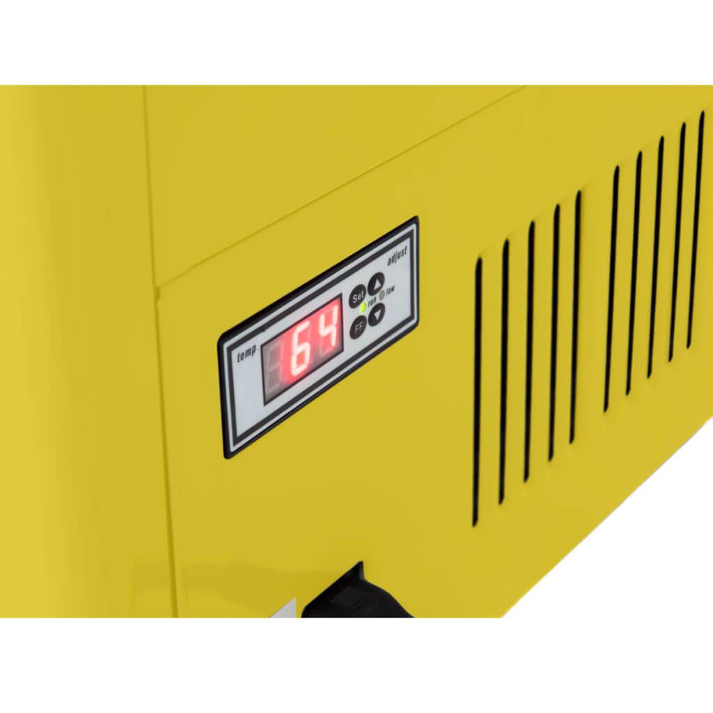 Whynter 95 Quart Portable Wheeled Refrigerator / Freezer with Door Alert and 12v Option Limited Edition Yellow FM-951YW