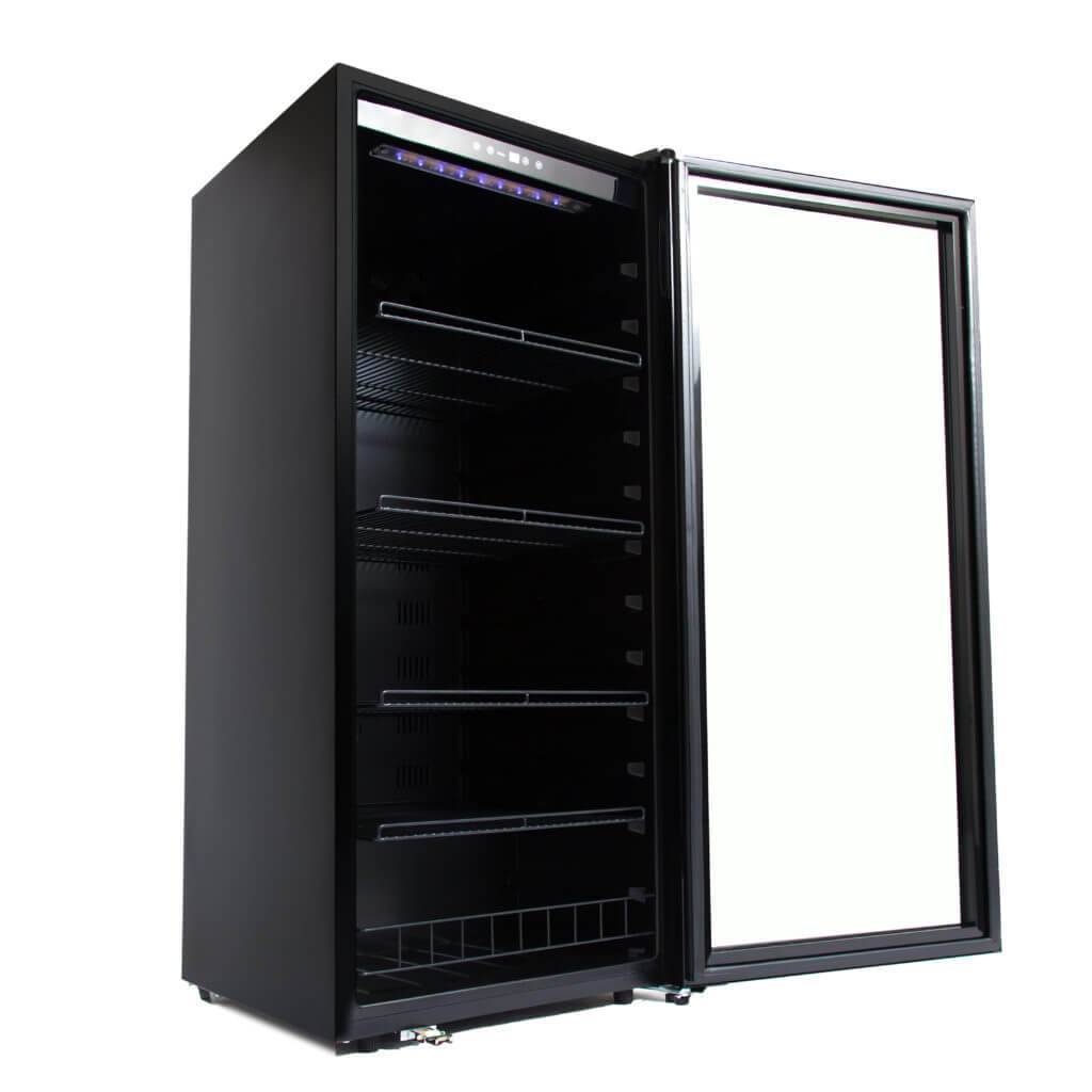 Whynter 124 Bottle Freestanding Wine Refrigerator FWC-1201BB