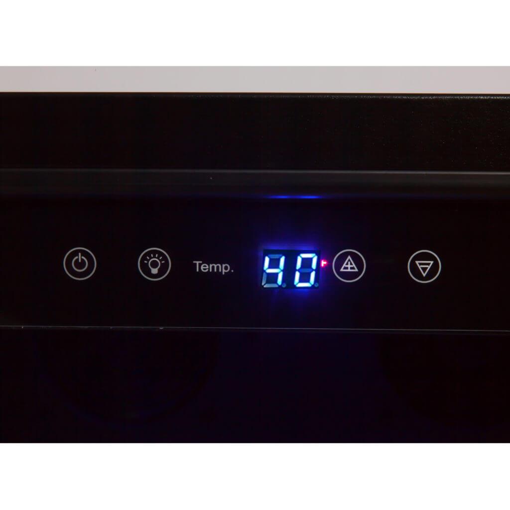 Whynter 124 Bottle Freestanding Wine Refrigerator FWC-1201BB