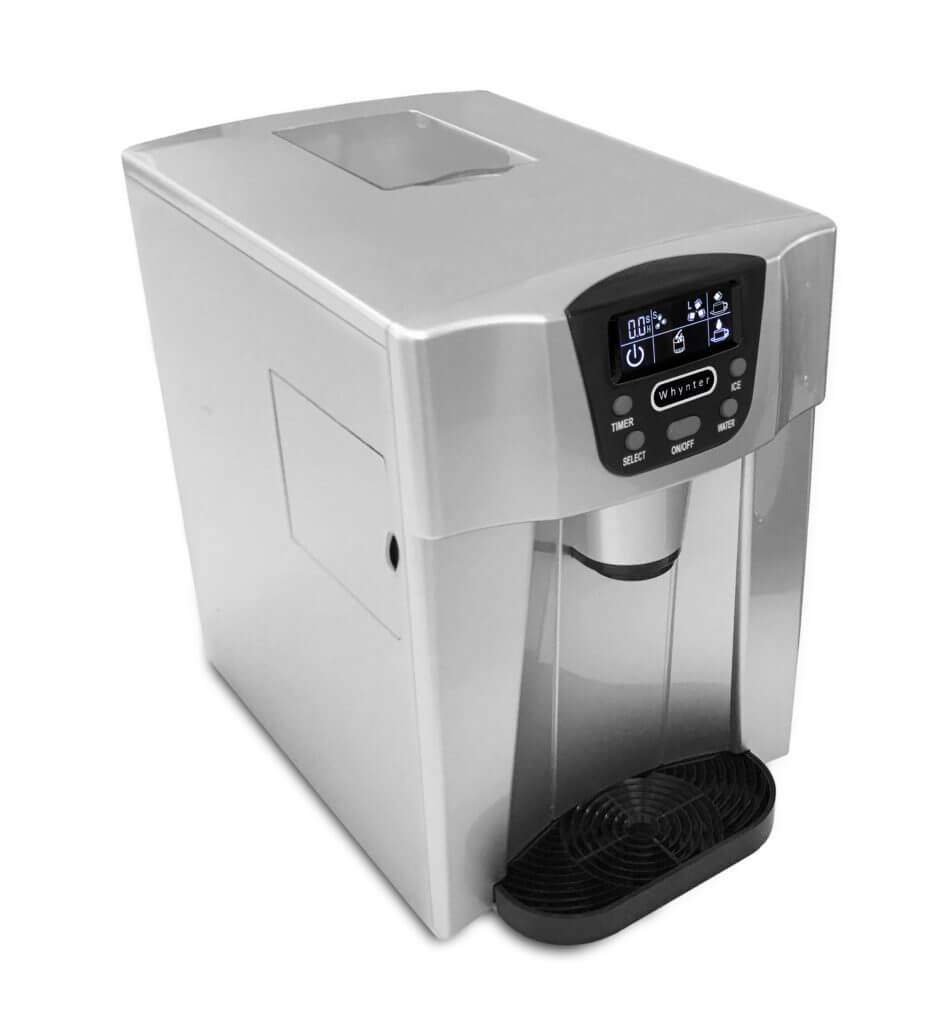 Whynter Countertop Direct Connection Ice Maker and Water Dispenser – Silver IDC-221SC