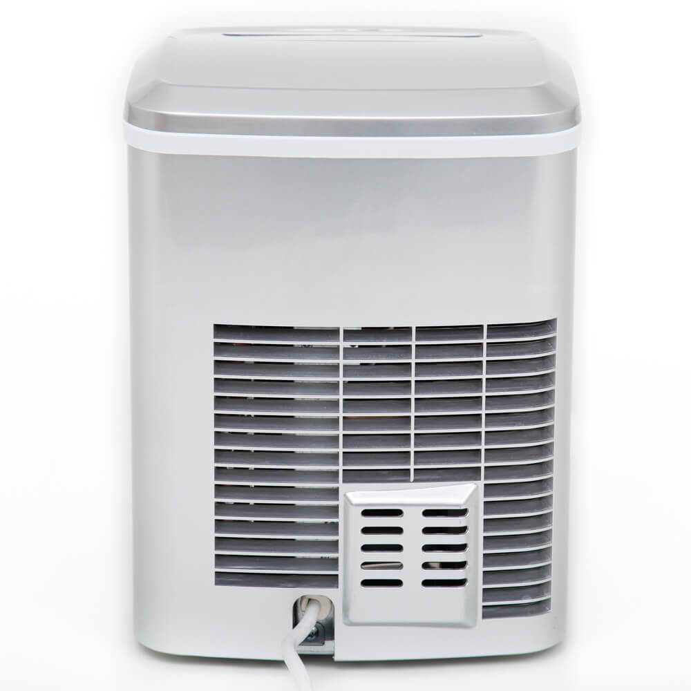 Whynter Compact Portable Ice Maker 27 lb capacity – Metallic Silver IMC-270MS