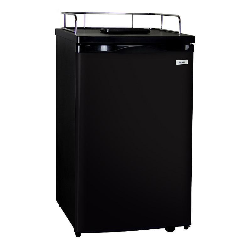 Kegco Kegerator Cabinet Only - Black Cabinet and Door