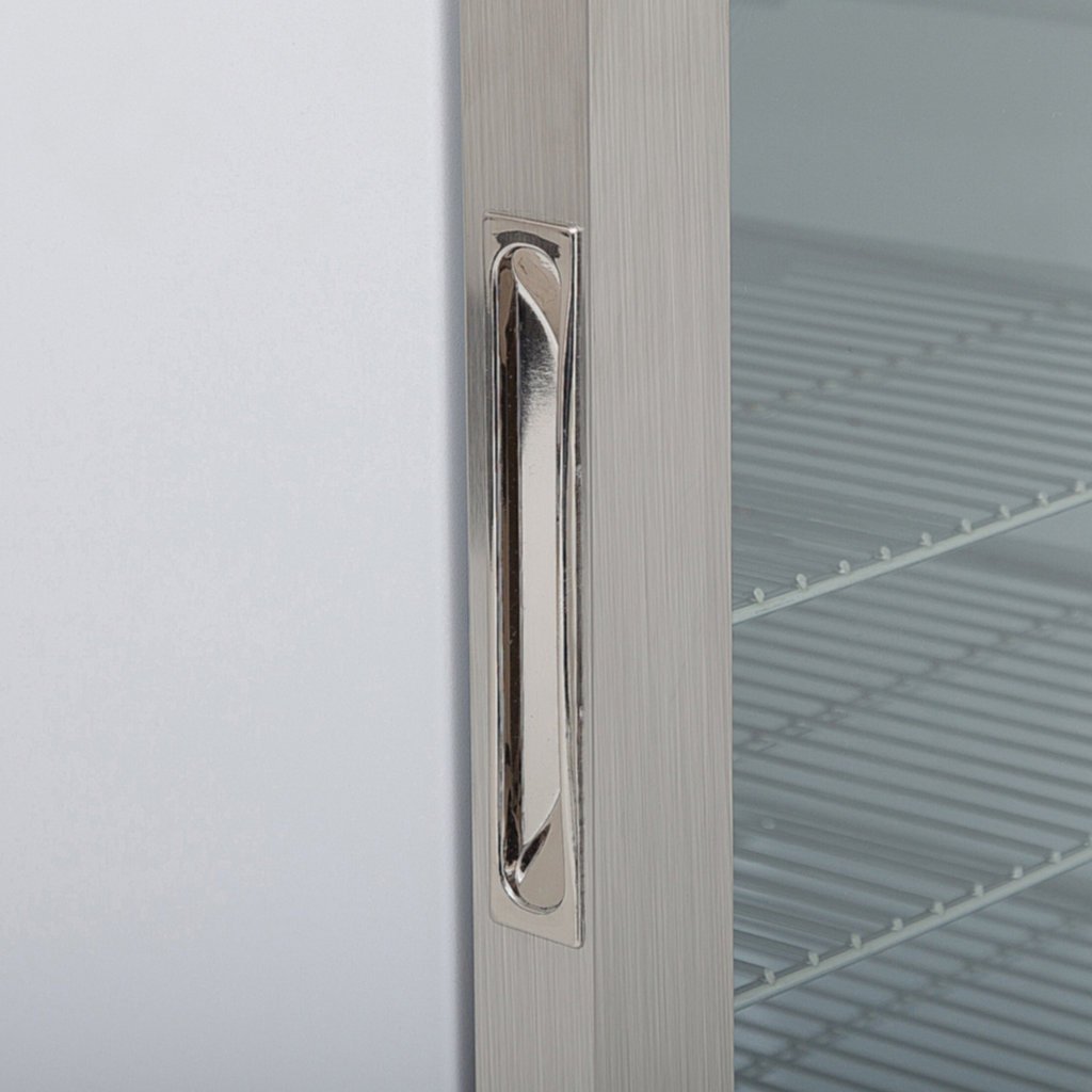 Whynter Beverage Refrigerator With Lock – Stainless Steel 90 Can Capacity BR-091WS