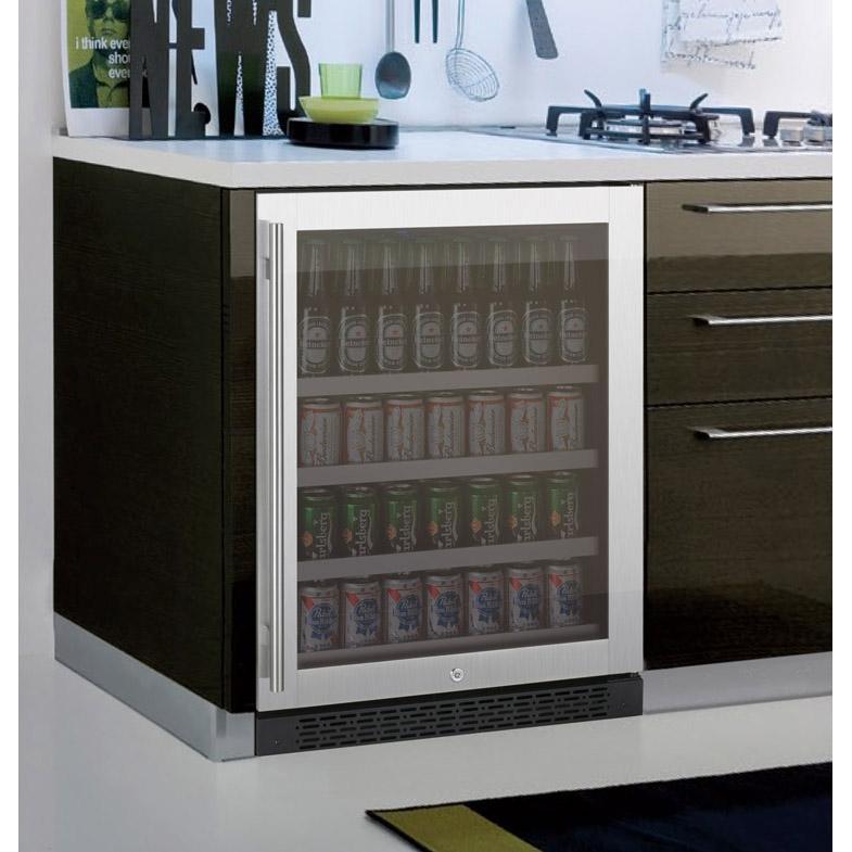 Allavino 24" Wide FlexCount II Tru-Vino Stainless Steel Beverage Center