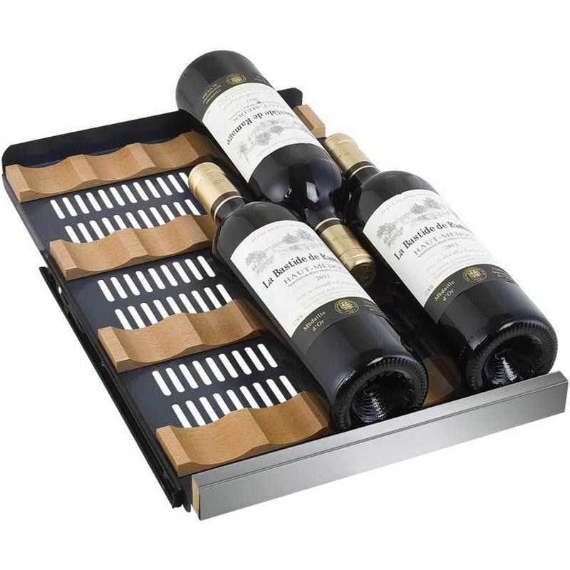 Allavino 30 Bottle Single Zone Stainless Steel Wine Refrigerator