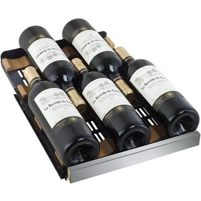 Allavino 30 Bottle Dual Zone Stainless Steel Wine Refrigerator