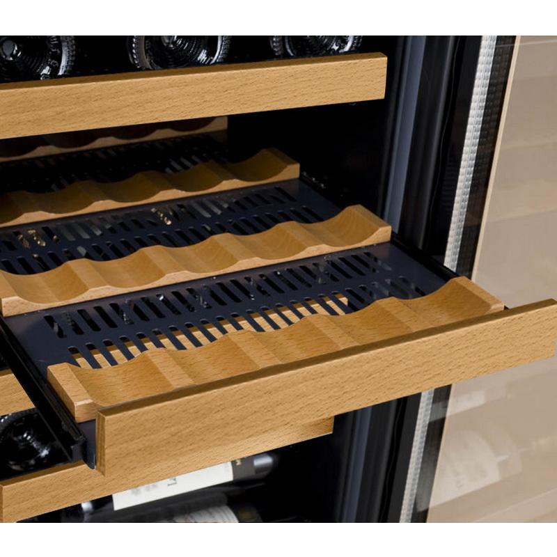 Allavino 30 Bottle Dual Zone Black Wine Refrigerator