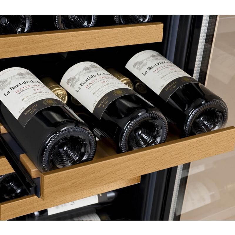 Allavino 30 Bottle Dual Zone Black Wine Refrigerator