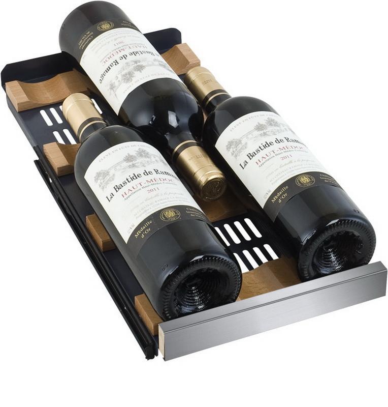 Allavino 36 Bottle Dual Zone Stainless Steel Wine Refrigerator