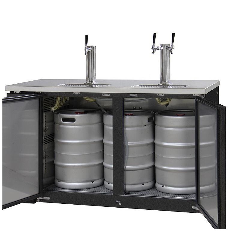 Kegco Three Keg Commercial Grade Kegerator