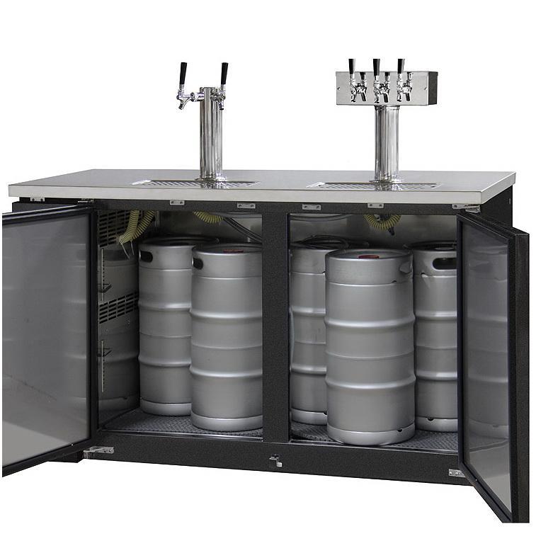 Kegco Three Keg Commercial Grade Kegerator