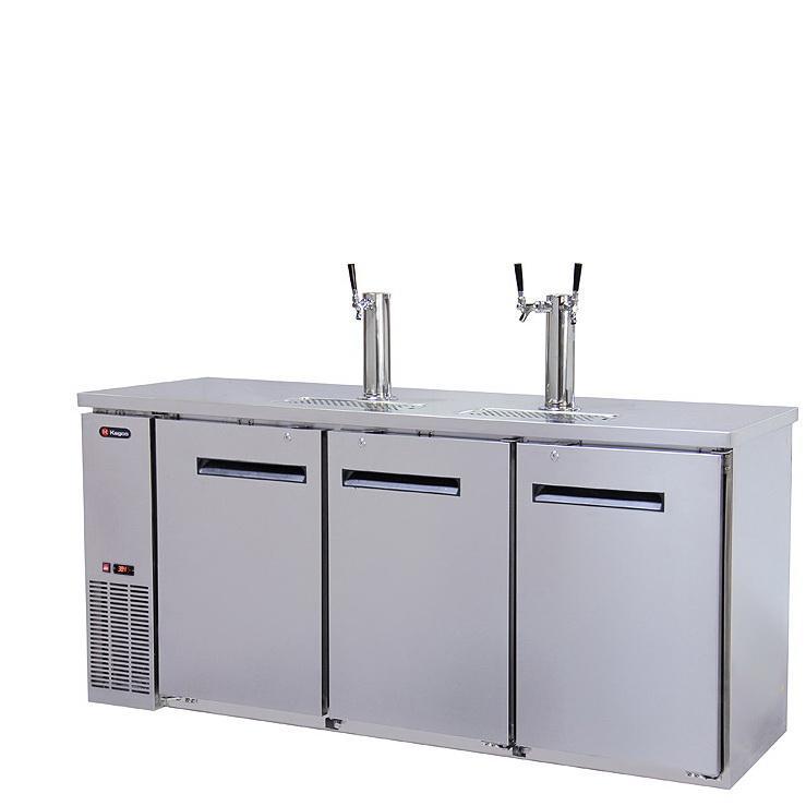 Kegco Three Keg Tap Faucet Commercial Kegerator