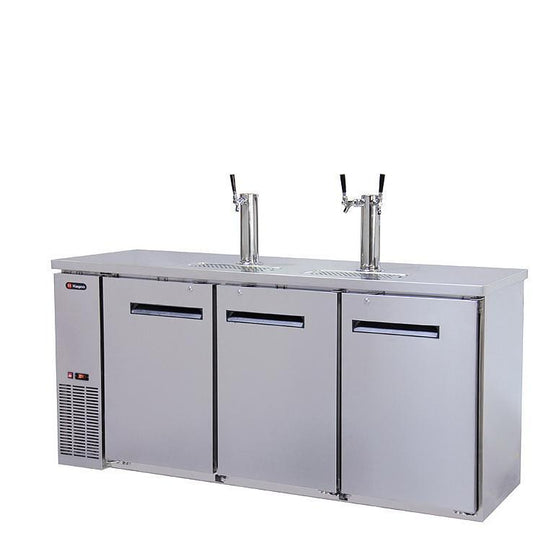 Kegco Three Keg Tap Faucet Commercial Kegerator