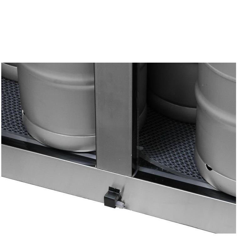 Kegco Three Keg Tap Faucet Commercial Kegerator