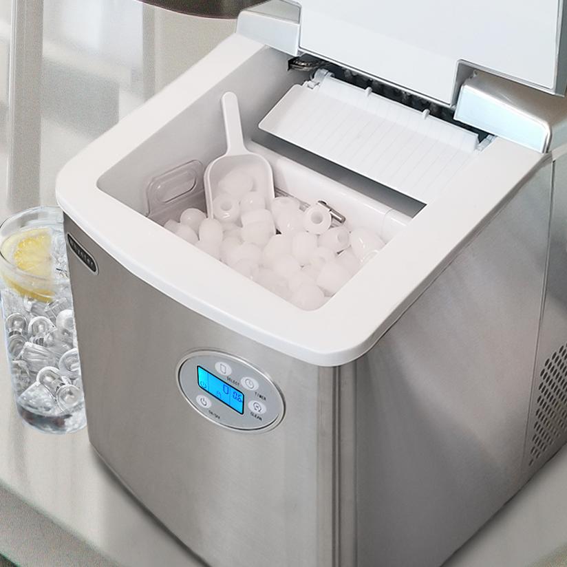 Whynter Portable Ice Maker 49 lb capacity – Stainless Steel IMC-490SS