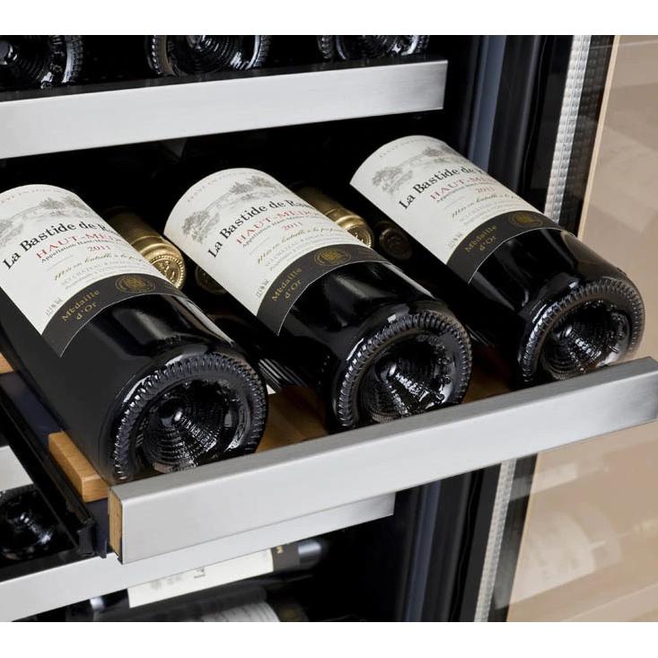 Allavino Flexcount 30 Bottle Capacity Dual Zone Wine Cooler Refrigerator