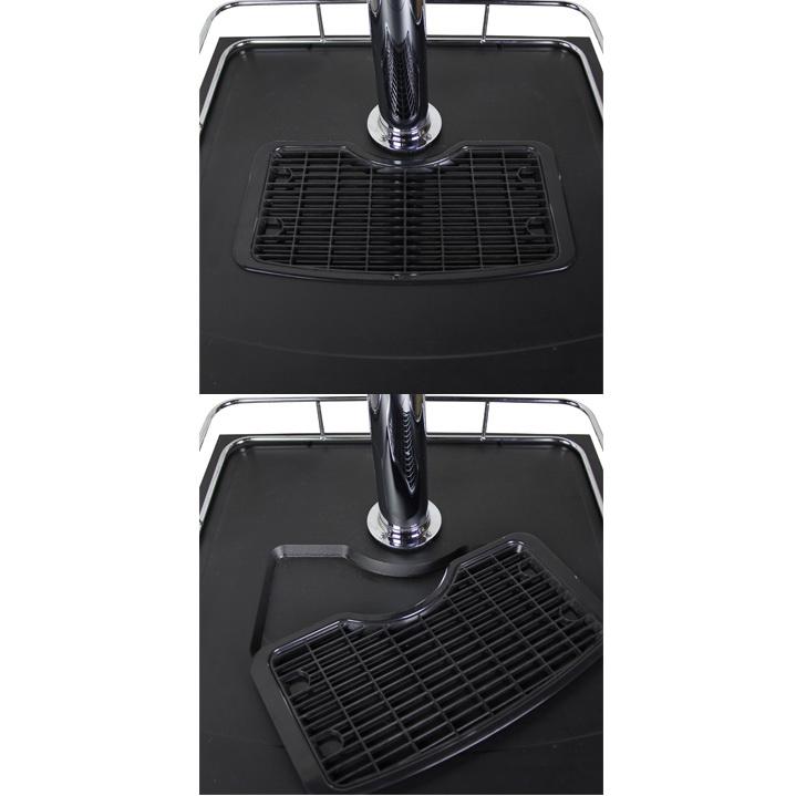 Single Faucet Keg Beer Dispenser Kegerator - Black Cabinet with Matte Black Door