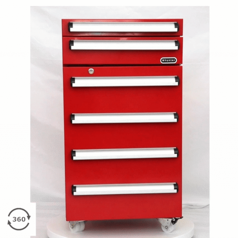 Whynter Portable 1.8 cu.ft. Tool Box Refrigerator with 2 Drawers and Lock TBR-185SR