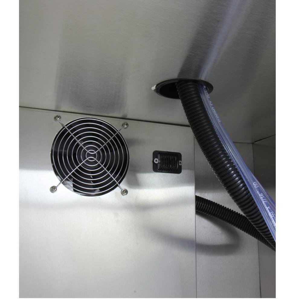 Kegco Dual Faucet Digital Commercial Outdoor Kegerator