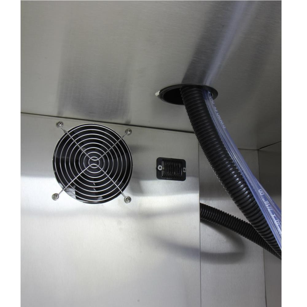 Kegco Dual Faucet Digital Commercial Outdoor Kegerator